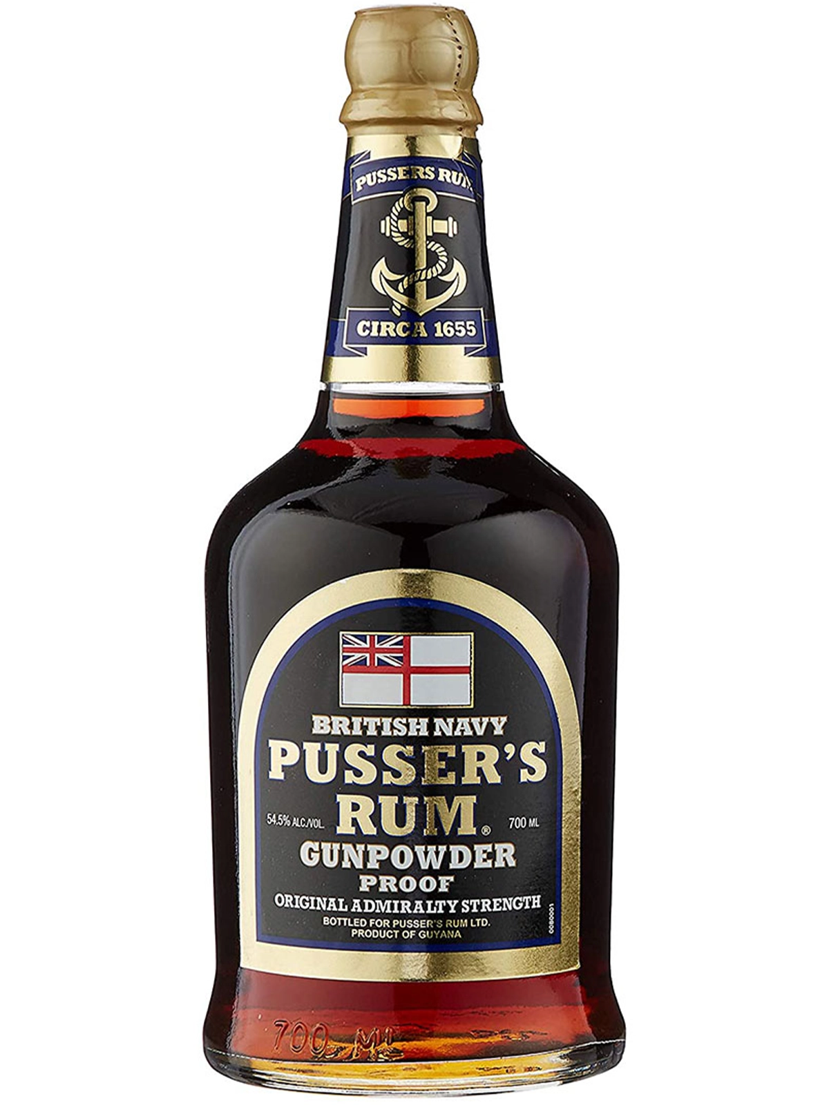 Pusser's Rum Gunpowder Proof Rum 700ml